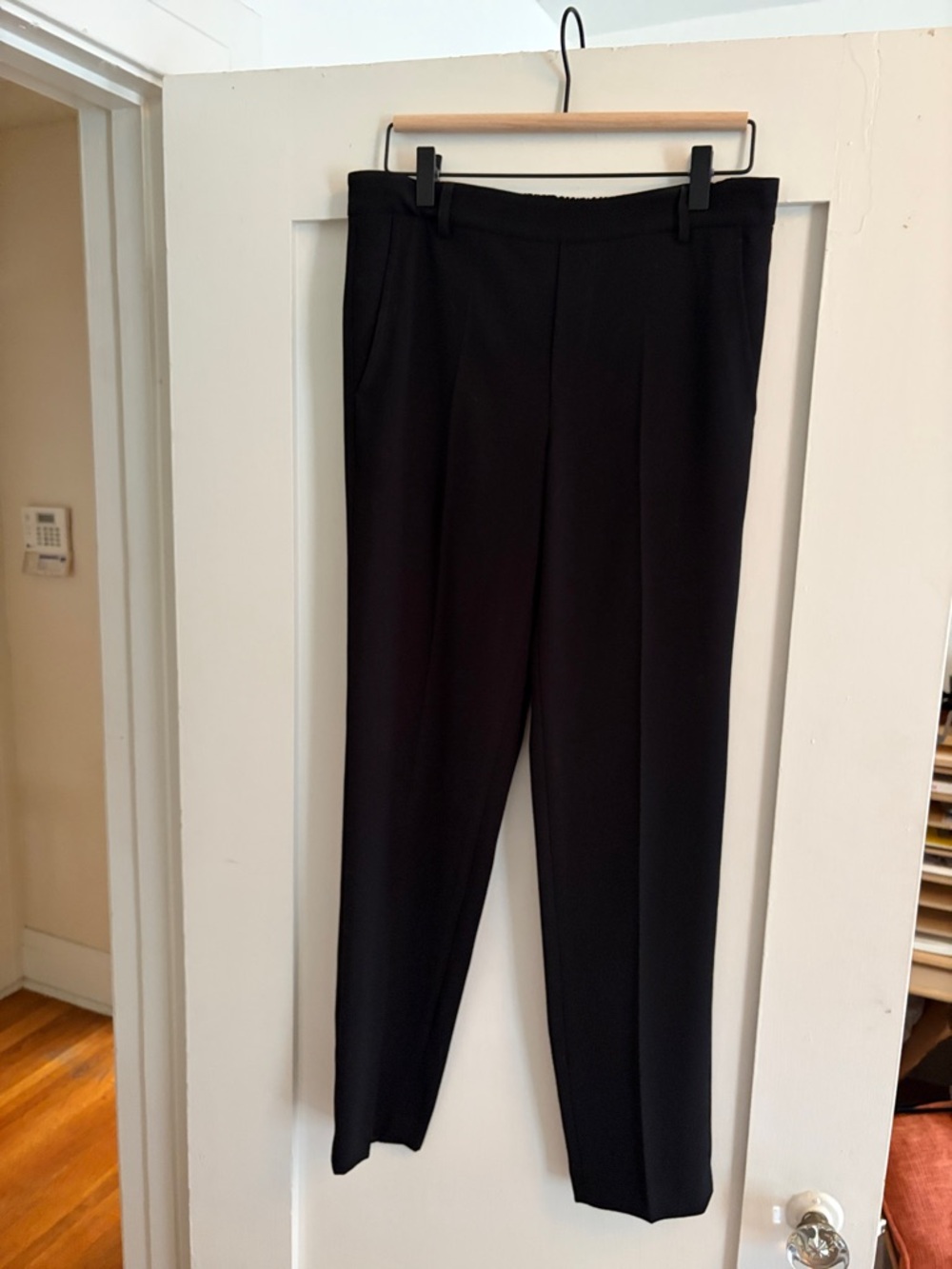 Vince Black Skinny Ponte Pants